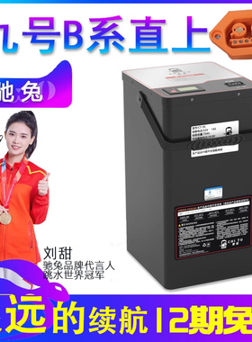 驰兔适用于九号电摩电动车锂电池B30C B35B65 B80 B90  B40 B110P