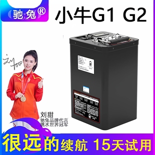 驰兔小牛F1电动摩托车电池F2狗娃G1 G2 F400T大容量锂电池B2/F2