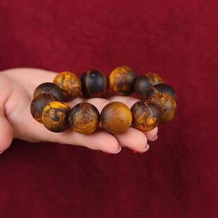 龙涎香琥珀手串情侣手链佛珠念珠行走中香水新年礼物佳品