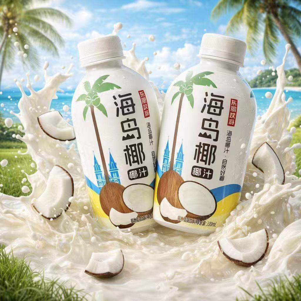东鹏饮料海岛椰椰汁330ml*6瓶椰汁植物蛋白饮料原味椰奶饮料正品