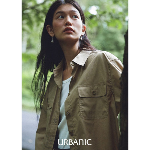 urbanic30衬衫工装外套口袋