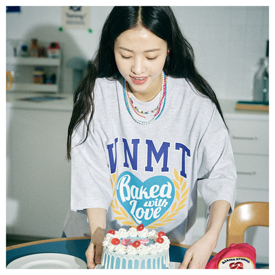 【有购买凭证】若若韩国正品代购vanishment女士ins风宽松短袖T恤