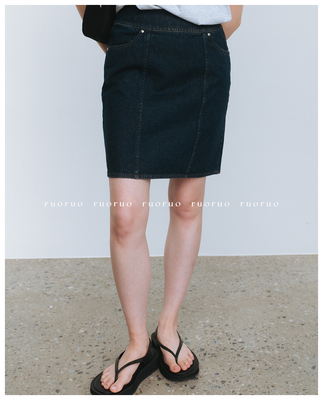 urbanic30牛仔半身裙正品