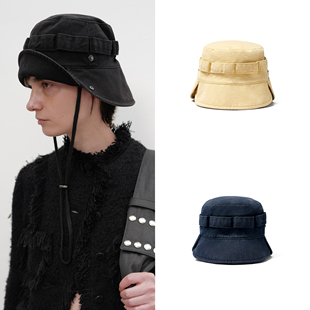 若若韩代正品直邮OPENYY帽子水洗遮阳渔夫帽防晒帽设计师品牌