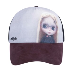 若若韩代正品直邮coyseio26春季款卡通娃娃网面拼色棒球帽鸭舌帽