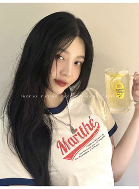 【有购买凭证】若若韩国正品代购直邮设计师品牌marithe短袖T恤