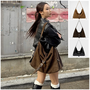 【咨询有惊喜】khiho韩代正品直邮大容量单肩包斜跨包通勤托特包