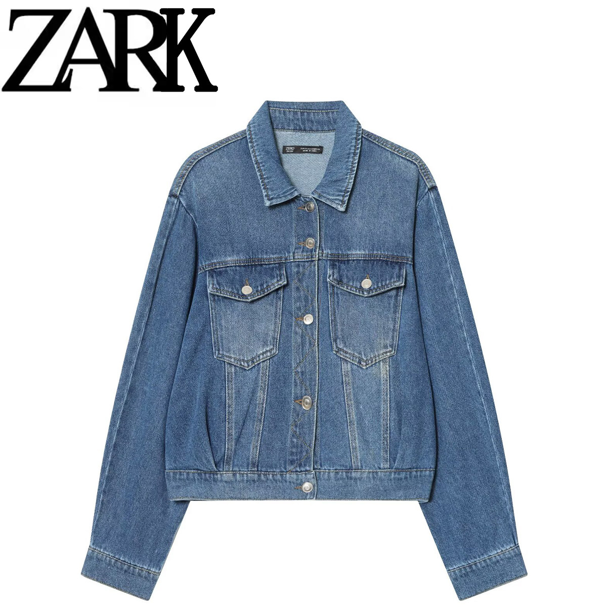 ZARK 欧美风 女装 春季新款 时尚气质潮流短款牛仔外套 1889054,女装/女士精品,短外套,淘宝优惠券,粉丝福利购,淘宝优惠卷