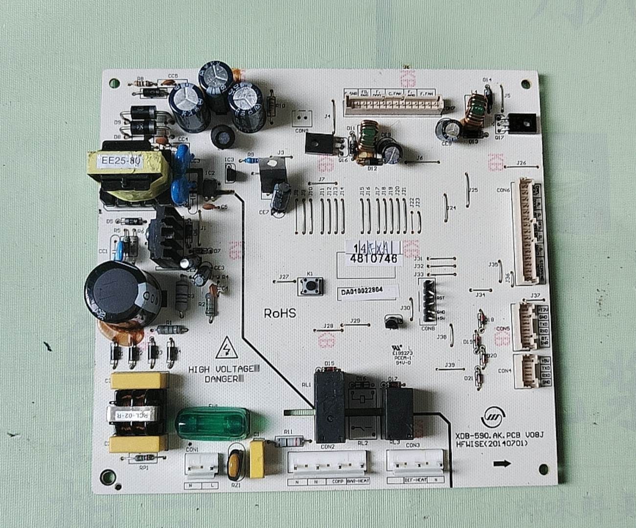 美的冰箱BCD-516-603-610电源板