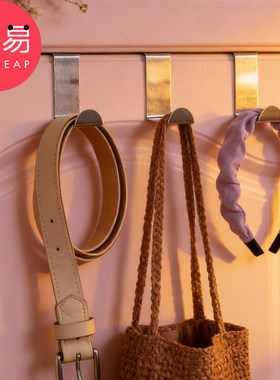 门后挂钩B1pq808-厨房门后钩挂钩免打孔收纳壁挂门背式多功能钩子