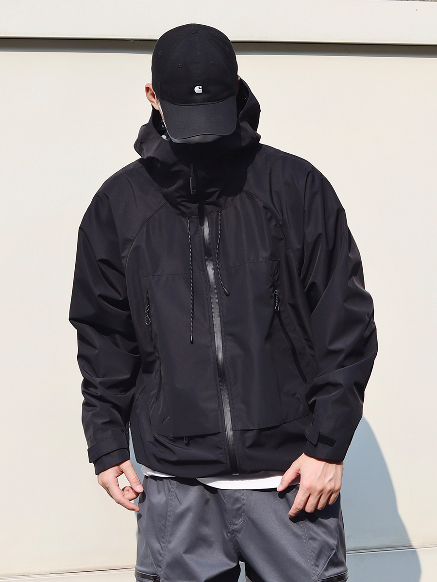 秋冬冲锋衣户外机能三防山系硬壳