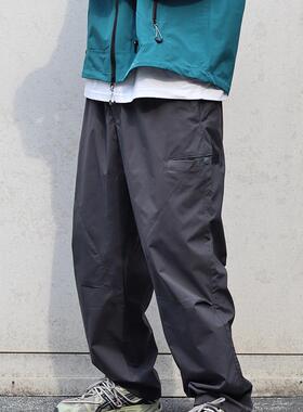 Sigbreak日系户外杜邦三防休闲裤口袋宽松山系机能工装裤潮百搭男