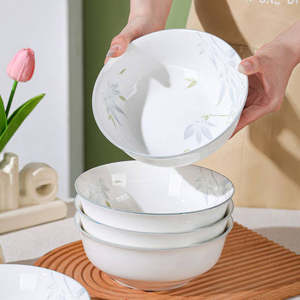 7英寸吃面碗家用2026年新款高颜值中式陶瓷加厚大碗泡面网红餐具