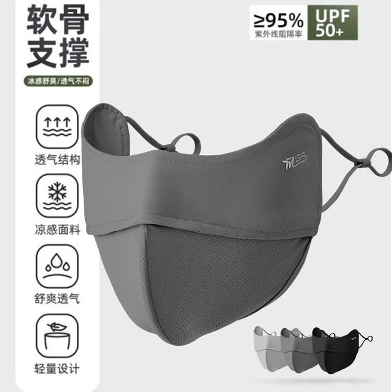 显脸小高颜值防紫外线护眼角口罩