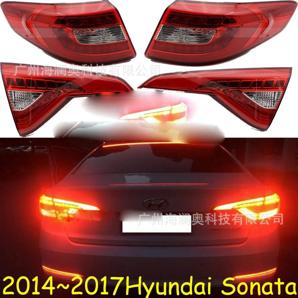 适用于现代索纳塔尾灯刹车灯后杠灯雾灯2014~2017款sonata