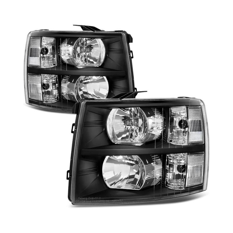 适用于2007-2013年Chevysilverado15002500HD3500HD前照灯