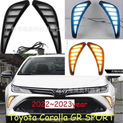 适用于丰田卡罗拉GR SPORT雾灯LED前照大灯日行灯照明灯2022~2023