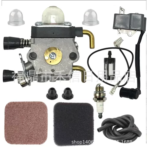 适用Fs80R Fs85 Fs80 Hs80 Ht75 Hs75 Hs85 Km85点火线圈化油器套