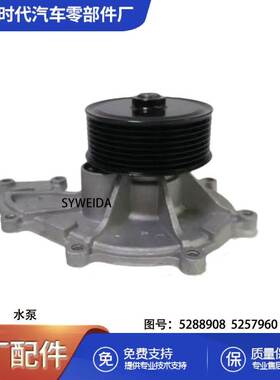 适用于康明斯ISF3.8发动机配件水泵 5333035 5288908 5263374