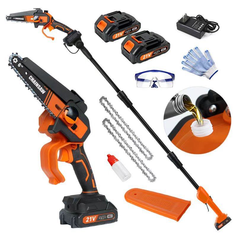 加长杆高枝锯带油壶锂电高枝剪园林修枝锯树果树手持高空修枝锯跨,3C数码配件,其它配件,淘宝优惠券,粉丝福利购,淘宝优惠卷