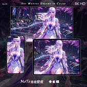 手机平板电脑手表壁纸 8K超清壁纸斗破苍穹动漫二次元 小医仙