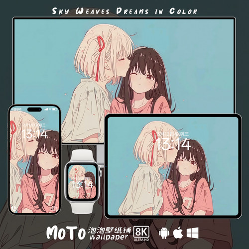 锦木千束-02 4K超清壁纸Lycoris头像手表手机平板电脑高清壁纸