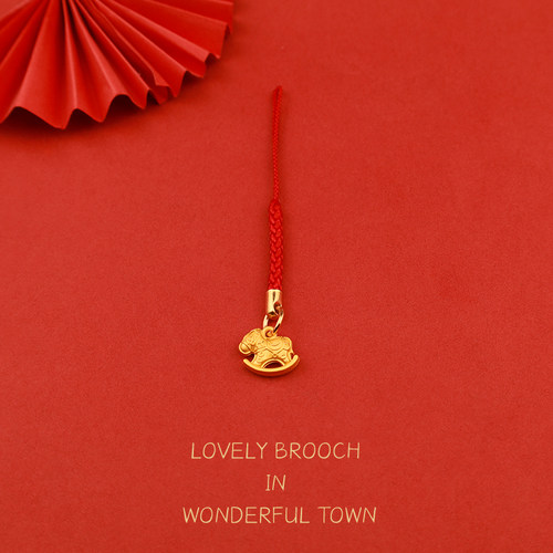 创意马上有钱红绳手机挂件U盘防丢挂绳包包挂饰吊坠小礼物送同事