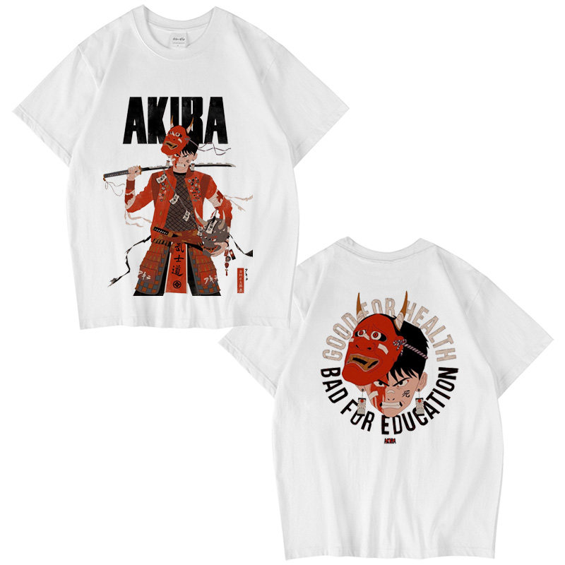 CLFC AKIRA大友克洋阿基拉金田正太郎原创武士Vintage长短动漫Tee