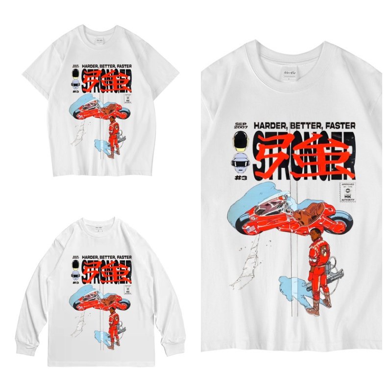 CLFC kanye侃爷GRADUATION经典AKIRA阿基拉T嘻哈说唱RAP长袖短袖T