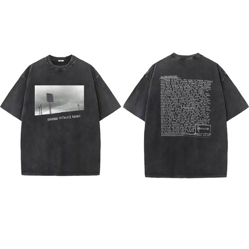 CLFC  Godspeed You Black Emperor 神佑黑帝后摇长袖短袖T恤复古