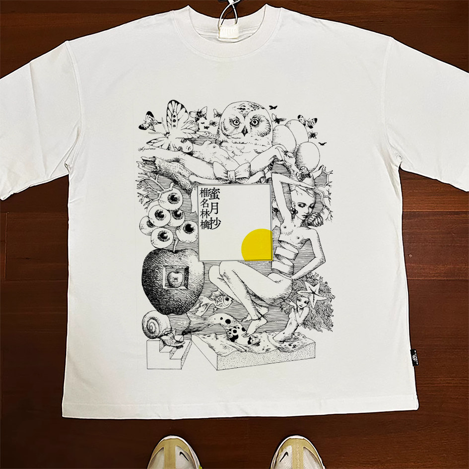 CLFC椎名林檎 密月抄苹果女王Shiina Ringo长袖短袖T男女同款百搭