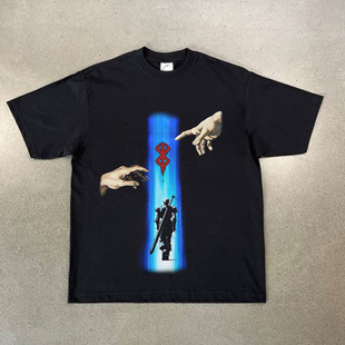 CLFC 原创剑风传奇烙印勇士三浦建太郎漫画暗黑热血动漫长短袖T恤