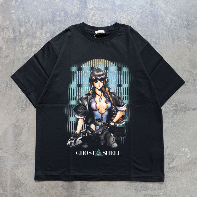 CLFC士郎正宗GHOST IN THE SHEL攻壳机动队美潮短袖可定制客制T恤