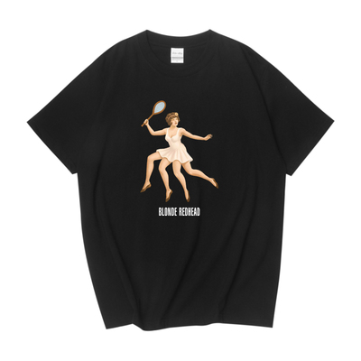 BlondeRedhead短T摇滚男女小领口