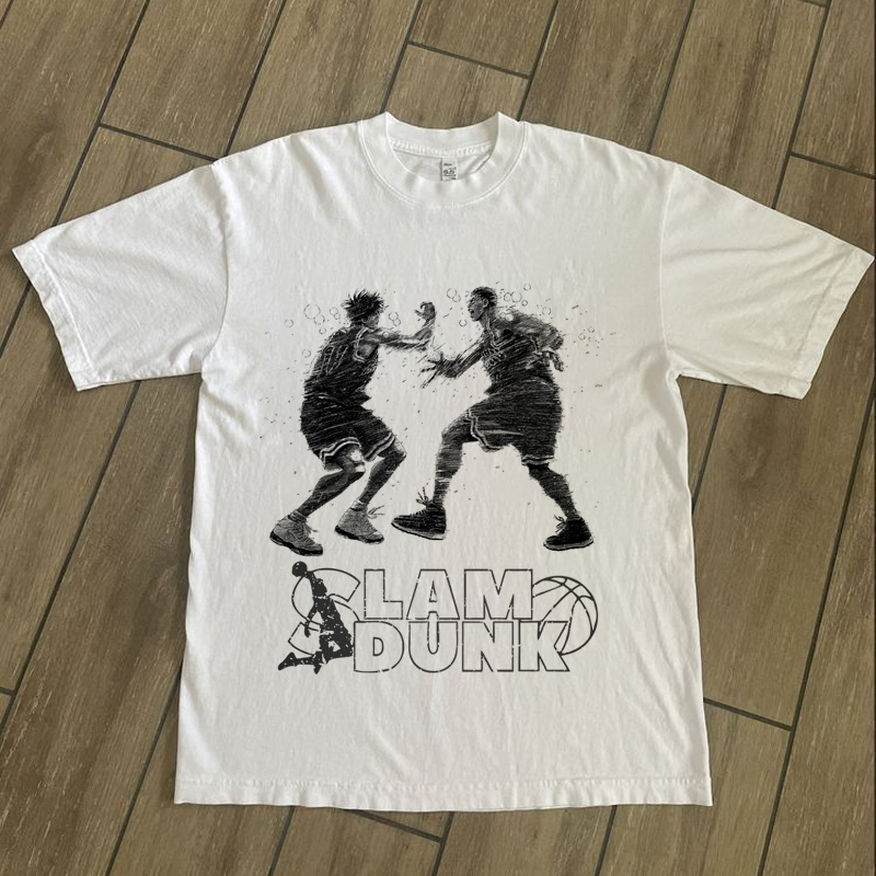 CLFC 怀旧热血日漫 灌篮高手衣服短袖樱木花道训练服三井寿长短袖