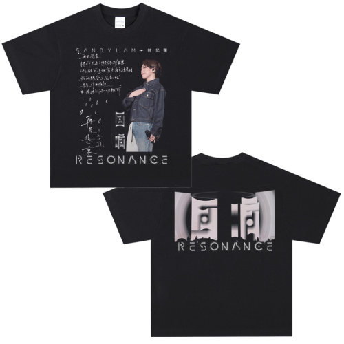 CLFC 林忆莲回响RESONANCE巡回演唱会爆火美式T恤T Shirt短袖TEE