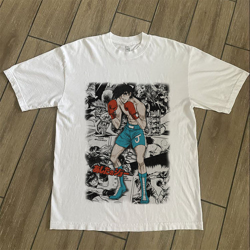 CLFC 明日之丈Ashita no Joe长短袖Megalo Box矢吹丈拳击T恤Shirt