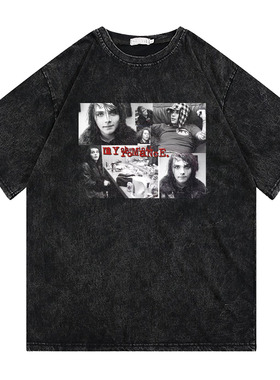 My Chemical Romance我的化学浪漫乐队gerard way小浣熊短袖T恤款