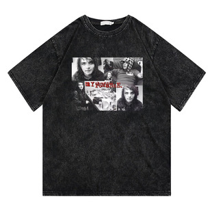 My Chemical Romance我的化学浪漫乐队gerard way小浣熊短袖T恤款