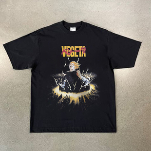 Homage纯棉复古宽松做旧长袖 CLFC贝吉塔VEGETA Rare AKIRA 短袖