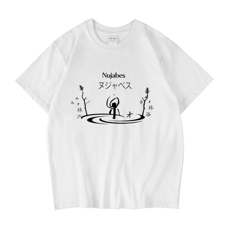 CLFC Nujabes濑场淳日本爵士Hip hop美式纯棉水洗复古短袖长袖T恤