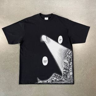 TEE 短袖 CLFC 再生之塔剑风传奇格里菲斯Griffith入狱复古做旧长袖