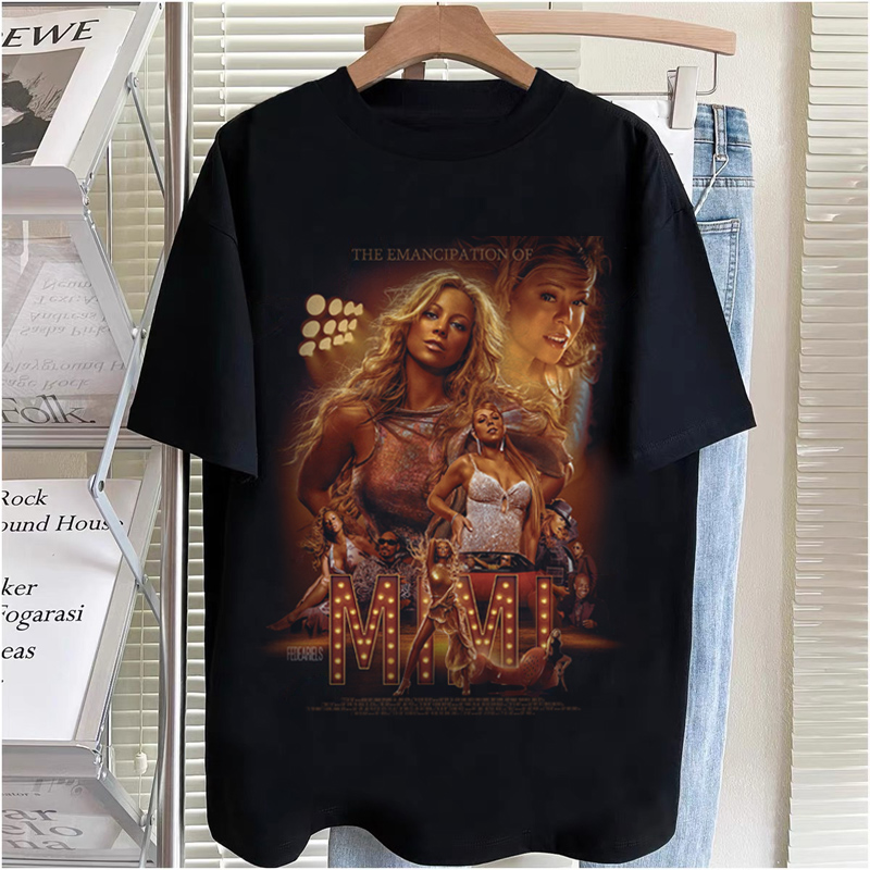 CLFC 牛姐Mariah Carey玛丽亚凯莉2025巡演T恤vintage跨境长短袖T