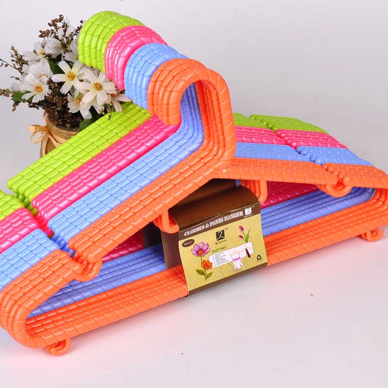 无痕衣架挂衣凉衣服塑料晒不起包