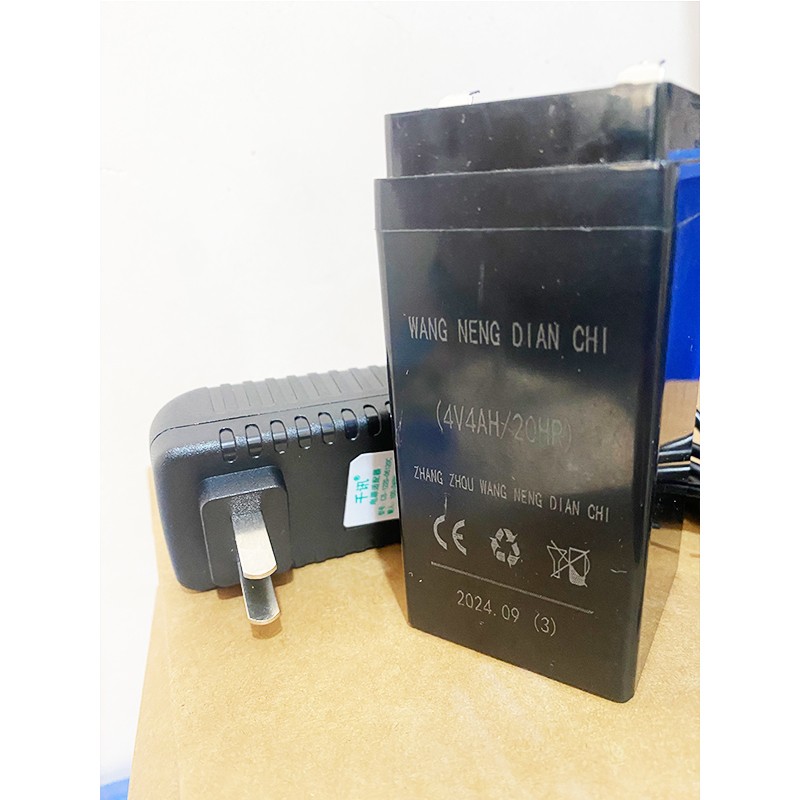 大红鹰电子秤电池计价秤电瓶无线秤专用电瓶4V4AH20通用计价秤