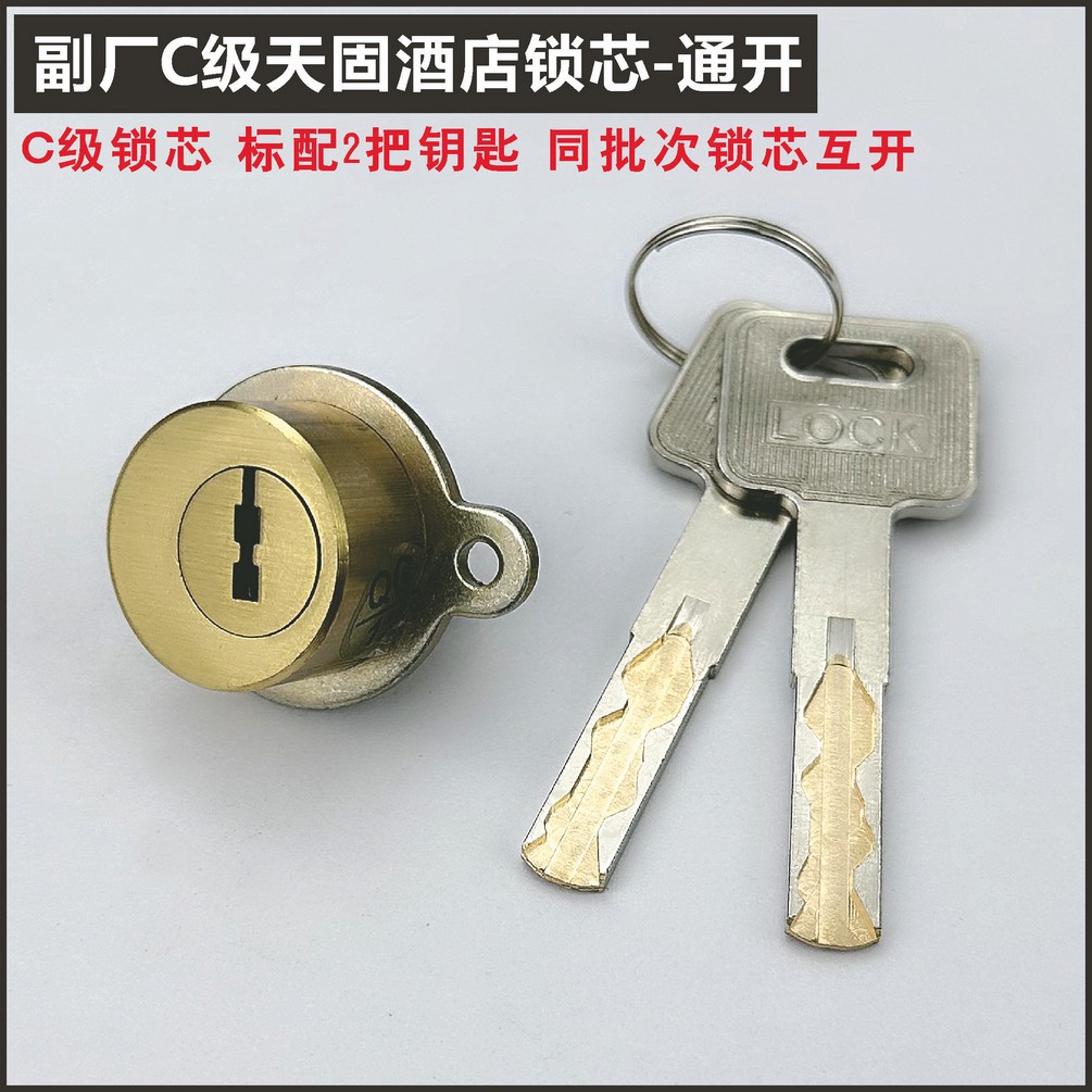 tengo天固锁芯 酒店锁芯智能锁感应锁锁芯锁头宾馆公寓电子门锁芯