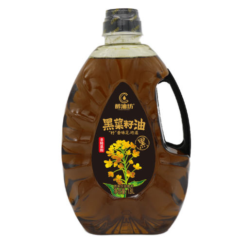 菜籽植物食用油桶装1.8l*1