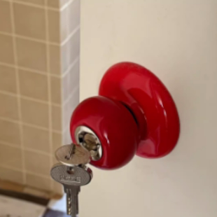 欧式田园通用型木门球锁幼儿园门锁纯铜锁芯入户门锁糖果色圆锁