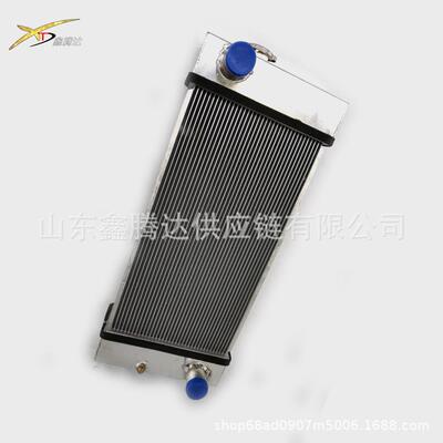 E307 E307D电喷挖掘机散热器 汽车中冷器 铝制水箱 307-7640
