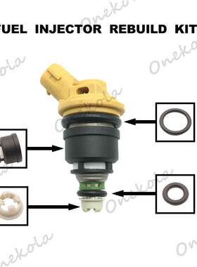 喷油嘴O型圈密封圈滤网修理包 适用日产 SR20 RB25 16600-RR543